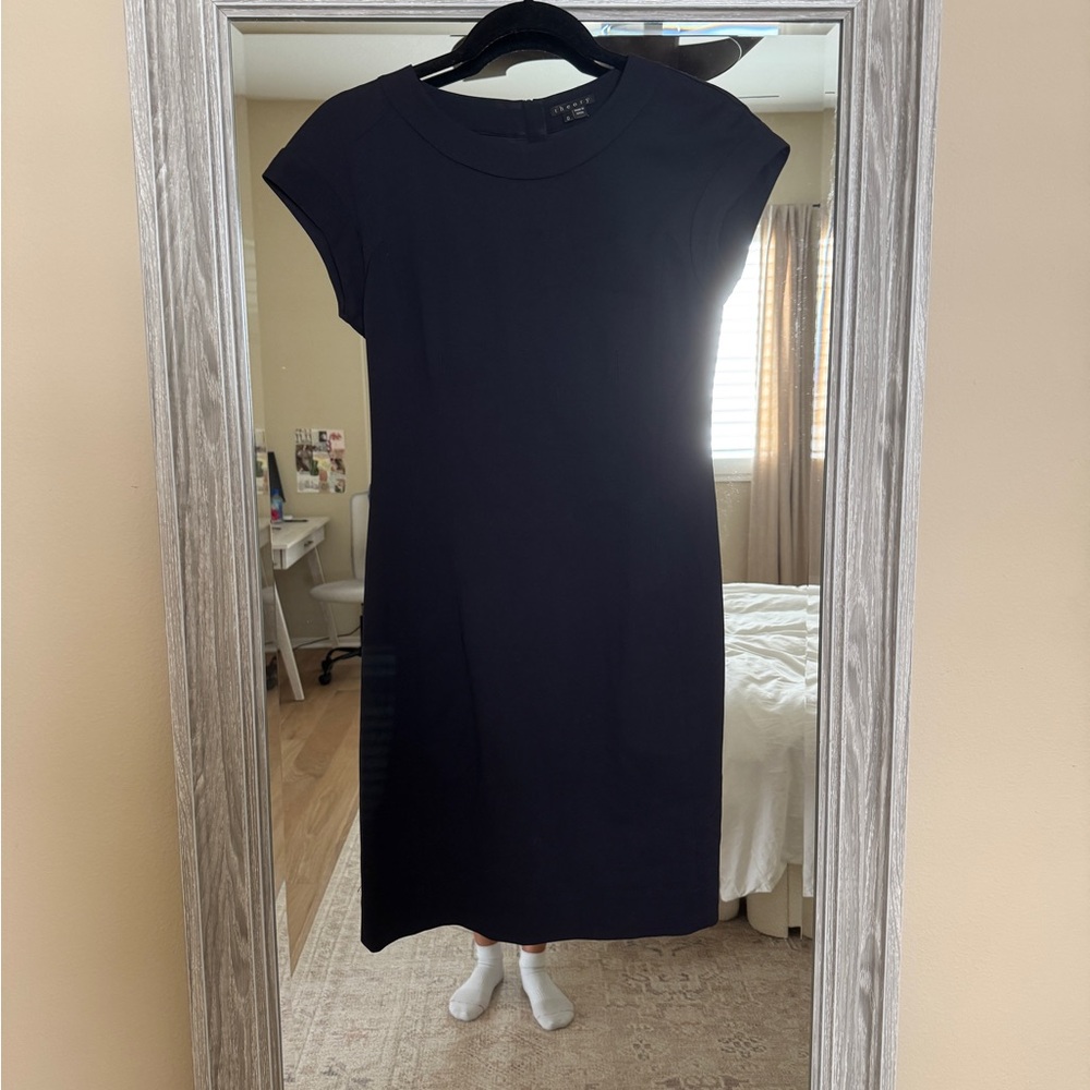 Theory Navy Dress